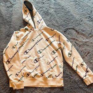 Champion cream color sweatshirt boys large